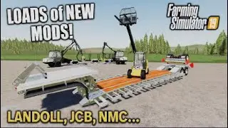 FS19 | LOADS of NEW MODS | Landoll, JCB, NMC&hellip; (Review) Farming Simulator 19 | 11th November 2021.