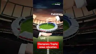Will Champions Trophy be completely relocated from Pakistan? 😳 #icc #cricket #news