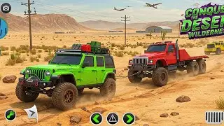 Cargo Jeep Drive Offroad 3D Simulator - Real Luxury SUV 4x4 Hummer Driver - Android GamePlay