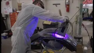SOCUR&reg; INC. FULL UV DEMO in real time at COLLISION CENTER