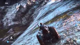 Just Cause 3: IMPOSSIBLE Tractor Hill Climb!!!