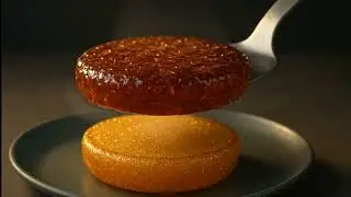 Glass Burger Cooking ASMR 🍔✨ | Satisfying Crunch, Perfect Fry Sizzle & Visual Food Art in 4K