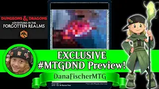 Exclusive Magic the Gathering Adventures in the Forgotten Realms #MTGDND Preview Card