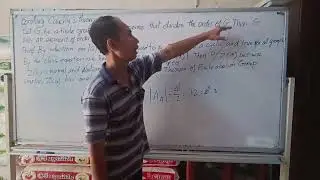 Cauchy's Theorem