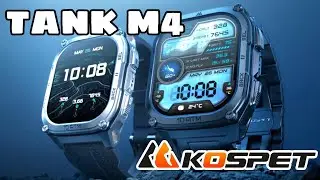 KOSPET Tank M4 리뷰 &ndash; 밀리터리급 강인함! 아웃도어 최적화 스마트워치의 등장 💪🌍