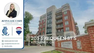 Kitchener Condo Tour | 203-399 Queen Street S | Jenna Lee Cody Real Estate