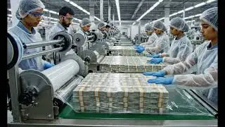 Dollar Bill Factory Workers | The Process of Making Dollar Bills