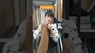 Pu flocking material from China factory, #pu#shoes#synthetic#YouTube#China#syntheticleatherfactory