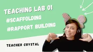 How to Rapport and Scaffold When Teaching Online? | ZEBRA ENGLISH Teacher Crystal Shared Her Story!