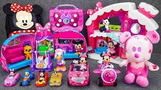 Satisfying with Unboxing Disney Minnie Mouse Pink House Playset | Review Toys ASMR