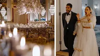 Inspirational Wedding Decor at Fairmont Royal York Toronto | Couples reaction SAYS IT ALL