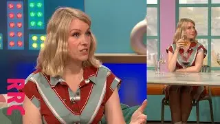 Rachel Parris }Monteau shirt dress