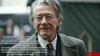 Hollywood Celebrities Who Died This Year 2017 (January - June)