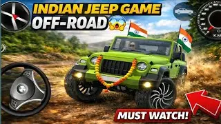Modified Thar Car Game Android | Indian Road Drive Gameplay