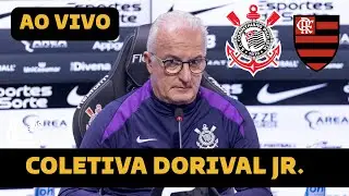 COLETIVA DORIVAL JR. AO VIVO - CORINTHIANS X FLAMENGO- DIRETO DO MANÉ GARRINCHA