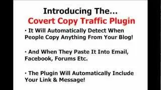 Covert Copy Traffic Demo