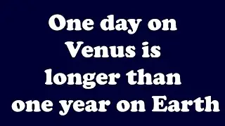 Fun Facts About Venus | One Day On Venus | Amazing Facts About Venus | Simple GK | Riddler