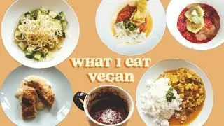 What I eat as a vegan student // food diary | Michelle Danzinger