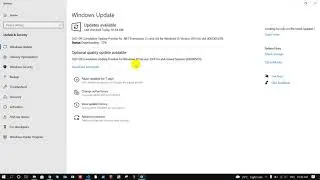 How To Update Your Windows 10 Laptop Computer