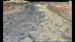 Google Earth flyover of Sevier faults in southern Nevada.
