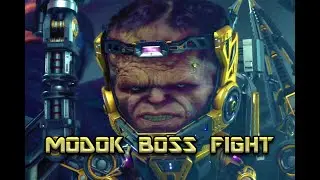 Marvel Avengers PS5 - Modok Boss Fight (Endgame Suits)