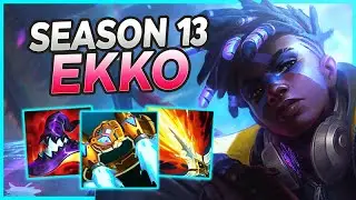 🔥 &iexcl;DESOXIDAMOS A NUESTRO EKKO CARREANDO LA PARTIDA! 🔥 Ekko Mid Gameplay + Gu&iacute;a S13