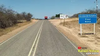 BR-324/Divisa Piauí/Bahia  até Remanso- BA  BR-235  chegando no  canteiro da Empresa!