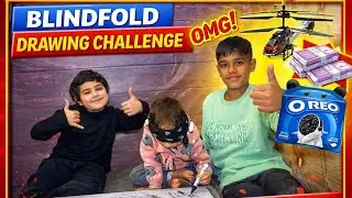 Blindfold Draw Challenge | Hasi, Masti & Total Fun 🎨😂