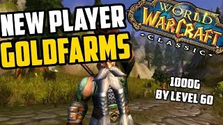 New Player Goldfarms - Make Gold While Leveling (1000g+ by level 60!) - WoW TBC Preparation