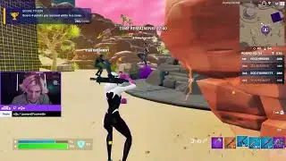 xQc and Leonard Fournette have a moment