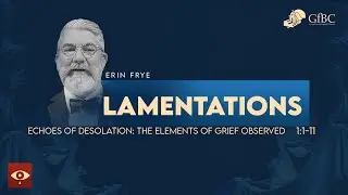 Echoes of Desolation: The Elements of Grief Observed  -  Erin Frye  Lam 1:1-11