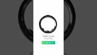 Introducing Gabit Smart ring-your complete Health Loop.Available on our website. #Gabit
