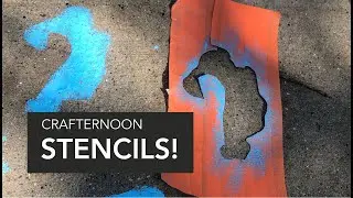 Crafternoon: Chalk Stencils