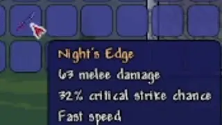 How to Get The Night's Edge in Terraria