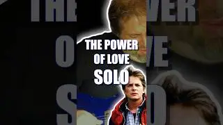 The Power Of Love | Huey Lewis | SOLO Guitar |#short