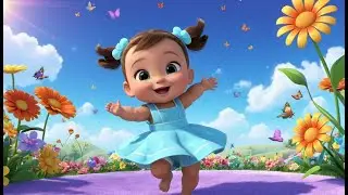 Round and Round, Baby Twirl So Fast! | Fun Dance Song for Kids | Spinning Playtime Rhyme