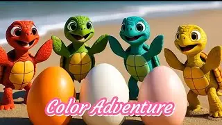 Color Adventure (Learn Colors & Counting) | Newborn Baby Songs & Nursery Rhymes.