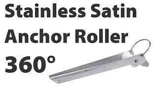 White Water Stainless Medium Universal Bow Anchor Roller | ARWU-04