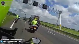 Spoedrit vanaf de Yp naar de N11 voor begeleiding MICU uit Nijmegen 20-05-2015