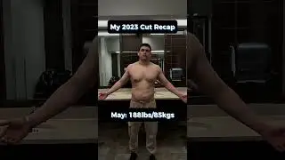 My 2023 4 Month Cut Transformation!
