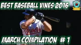 Best Baseball Vines 2016 March Part 1 - Baseball Vines Compilation [ Baseball Vines Hits ]