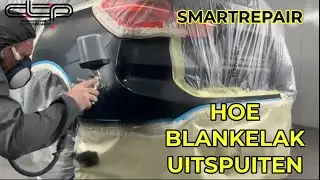 Hoe blanke lak uitspuiten ?