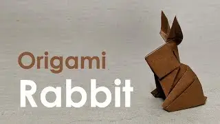 Easter Origami Tutorial: Rabbit / Bunny (David Shall)