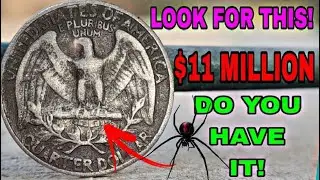 Top 6 U.S. Coins Worth 😱$11,000+ Hidden War Nickels & Quarters You Must Not Spend! Rare USA coin