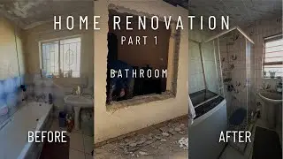 HOME RENOVATION PART 1 | BATHROOM REVEAL