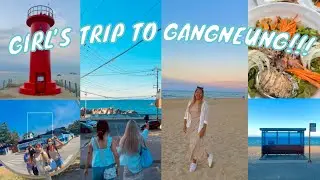 COME TO GANGNEUNG WITH ME! | bts bus stop, cafe hopping, jumunjin beach | cho in korea diaries🇰🇷