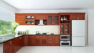 modern kitchen cabinet colour combination ideas | kitchen design 2024 | classic style kitchen design