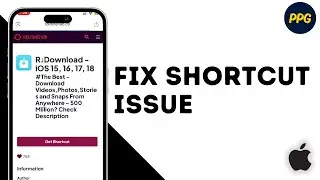 How to fix our download shortcut not working on iPhone ?