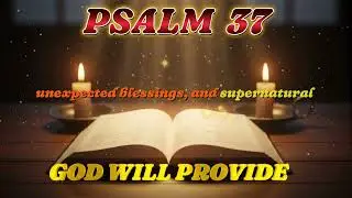 PRAY THIS NOW 🔥 This Psalm 37 Prayer Activates God&rsquo;s Provision |God Will Provide & Never Forsake You