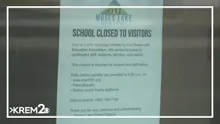 Moses Lake teachers hit the picket line as union and district fail to reach agreement